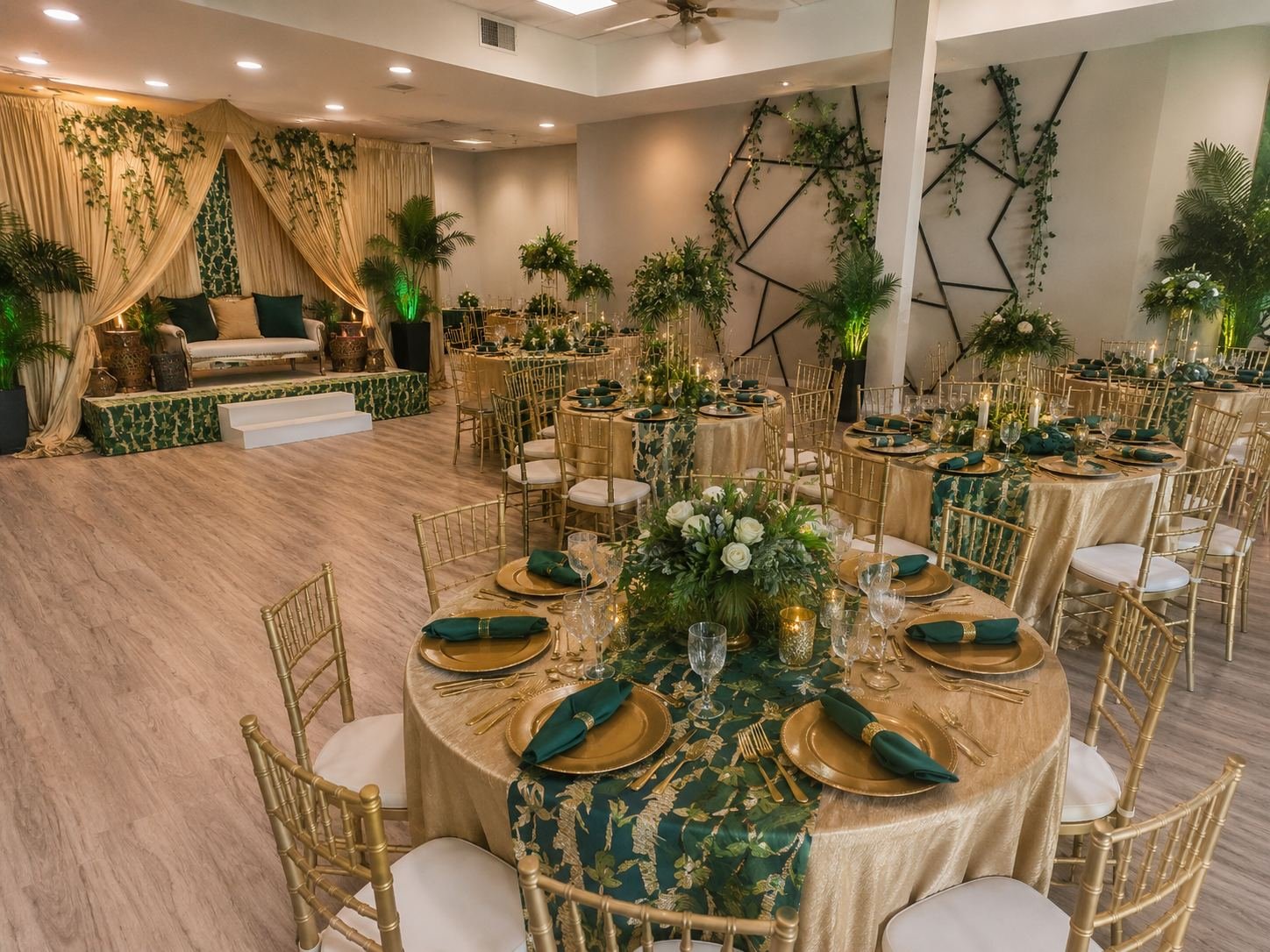 Cultural celebration setup at The Solène, Houston, TX